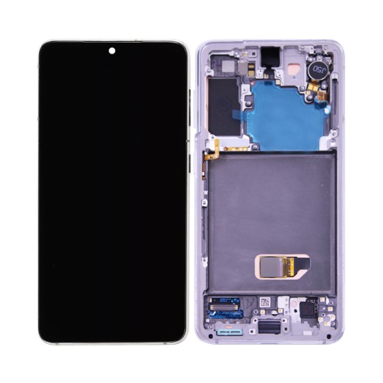 Touch+Display+Frame Samsung Galaxy S21 5g/G991 Phantom Service Pack White Touch+Display+Frame Samsung Galaxy S21 5g/G991 Phantom Service Pack White